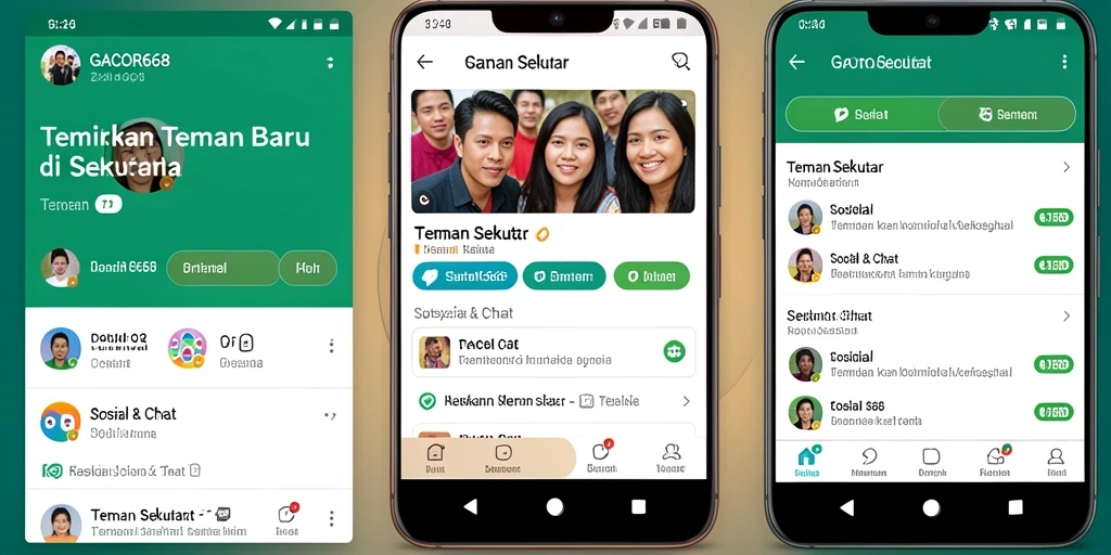 Antarmuka pengguna GACOR668 yang intuitif dan menarik untuk interaksi sosial.